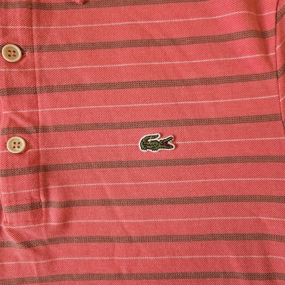 Lacoste Stripped Polo Mens Small - Picture 2 of 4